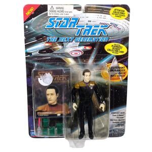 Star Trek The Next Generation Lieutenant Commander Data in Movie Uniform Figure